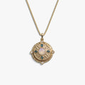 Awe Inspired Necklaces 14K Gold Vermeil / 16"-18" Manifestation Locket Necklace