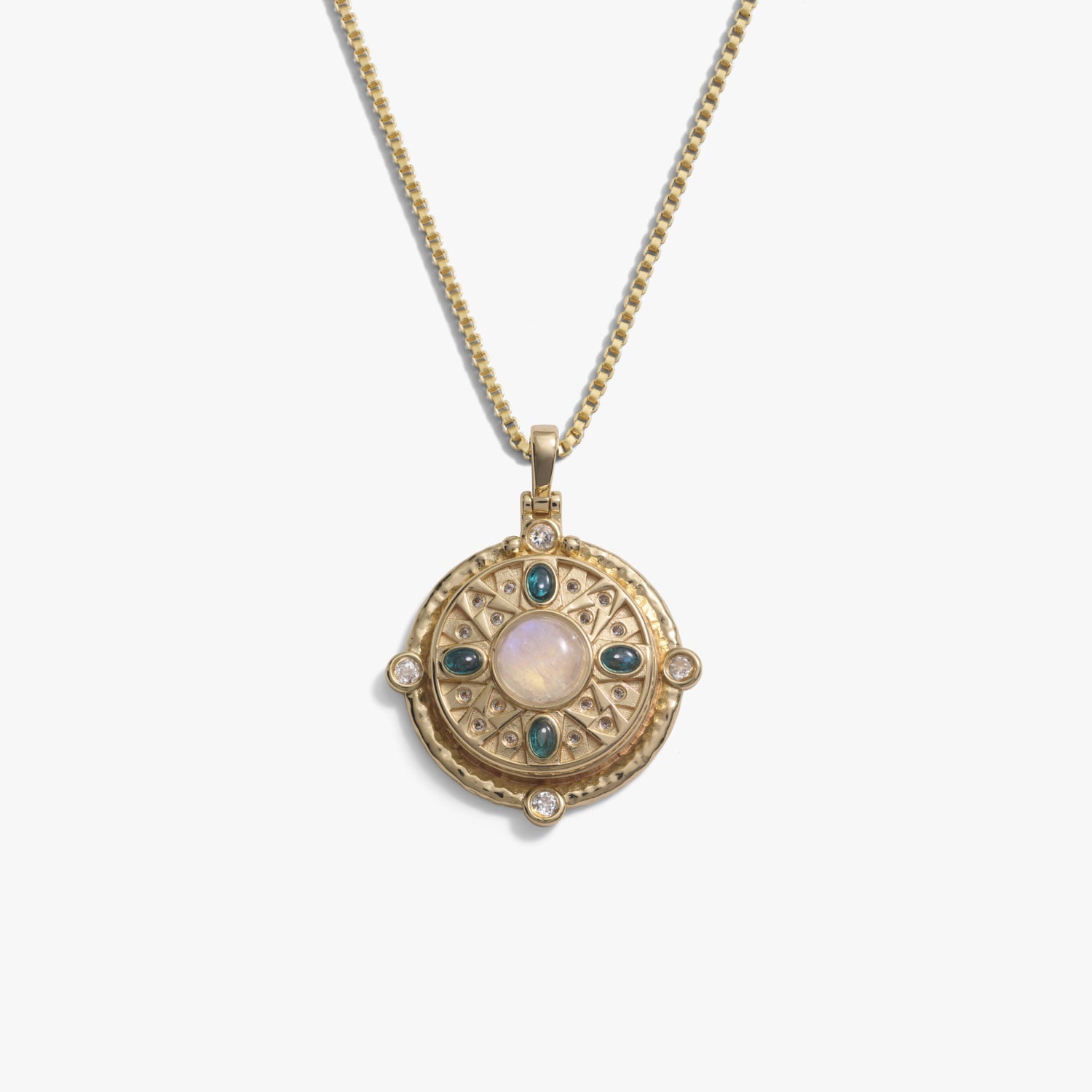 Product image of Awe Inspired Necklaces 14K Gold Vermeil / 16"-18" Manifestation Locket Necklace