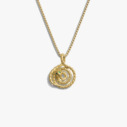 Awe Inspired  Necklaces Mini Spiral Snake Necklace
