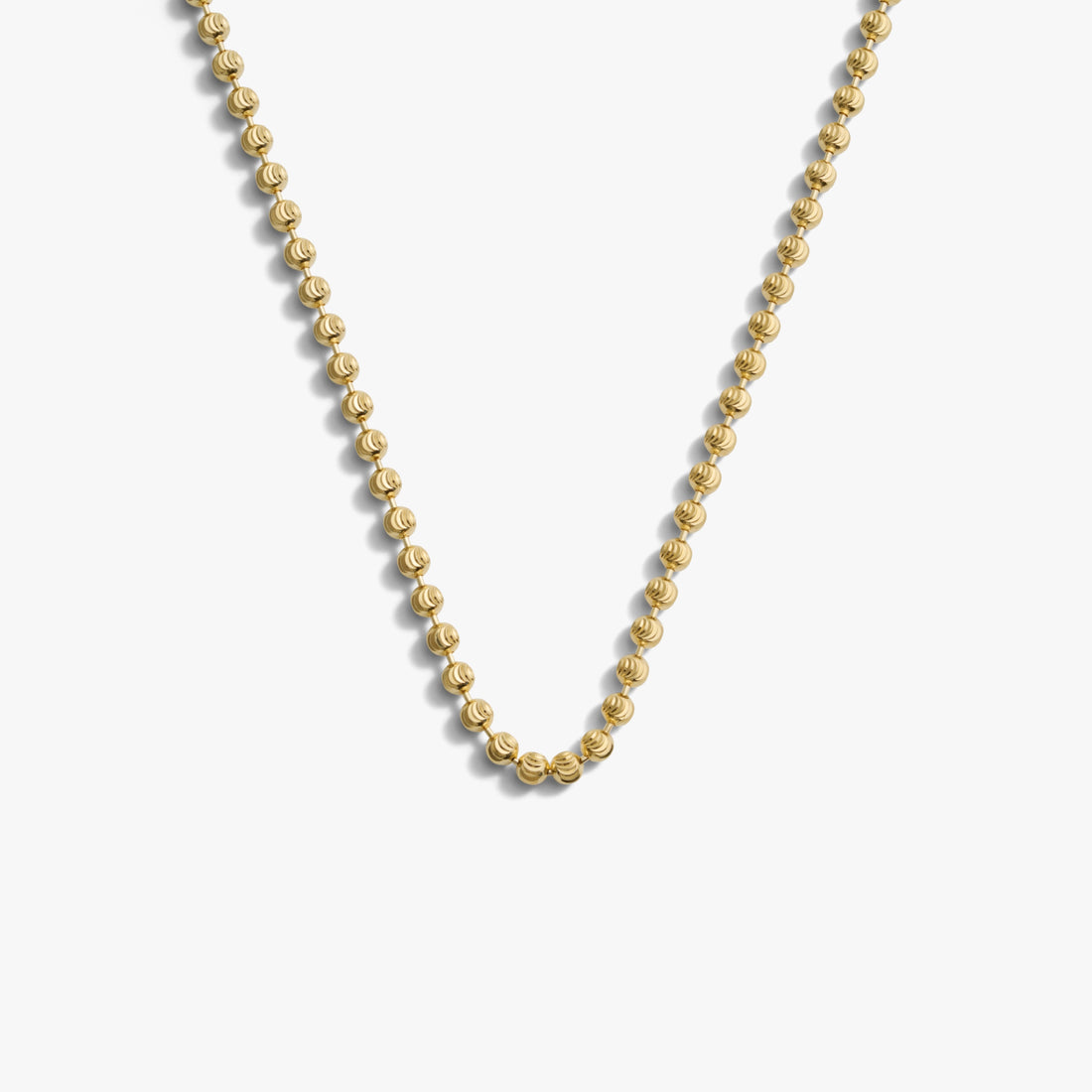 Awe Inspired Necklaces 14K Gold Vermeil / 16-18" Moon Cut Chain
