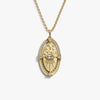 Awe Inspired Necklaces 14K Gold Vermeil / 16"-18" Rolo Dream Locket Necklace