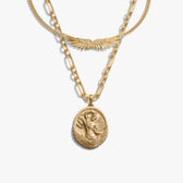 Awe Inspired Necklaces 14K Gold Vermeil / 16"-18" Soulmates Necklace Set