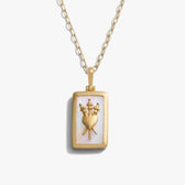 Awe Inspired Necklaces 14K Gold Vermeil / 16-18'' Three of Swords Necklace