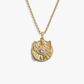 Awe Inspired Necklaces 14K Gold Vermeil / 2.4mm Rolo Chain 20" Psyche Necklace