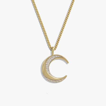 Twisted Moon Necklace 7290315145268