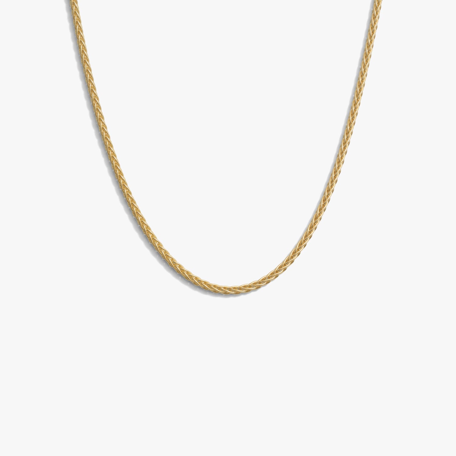 Awe Inspired Necklaces 14K Gold Vermeil / 20" Wheat Chain