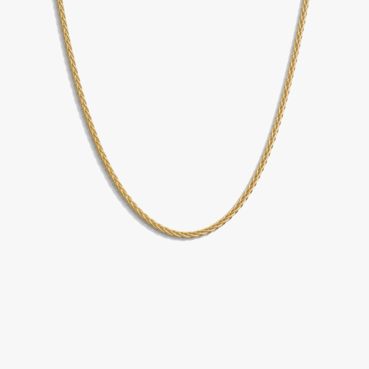 Awe Inspired Necklaces 14K Gold Vermeil / 20" Wheat Chain