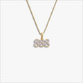 Awe Inspired Necklaces 14K Gold Vermeil / 888 / 16"-18" Angel Number Necklace