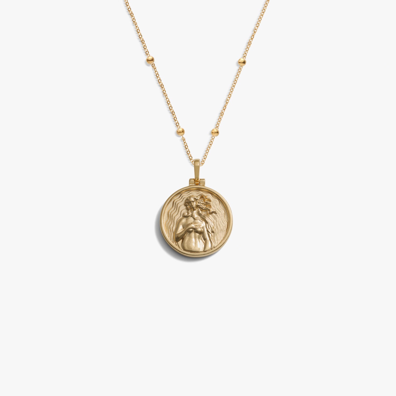 Awe Inspired Necklaces 14K Gold Vermeil / Aphrodite / 16-18 Mini Aphrodite Forzatina Necklace
