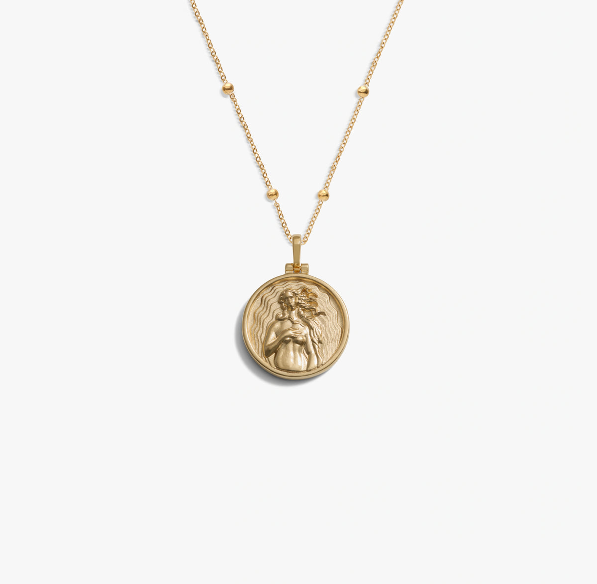 Awe Inspired Necklaces 14K Gold Vermeil / Aphrodite / 16-18 Mini Aphrodite Forzatina Necklace