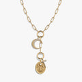 Awe Inspired Necklaces 14K Gold Vermeil / Aries Asteria Stargazer Charm Lariat