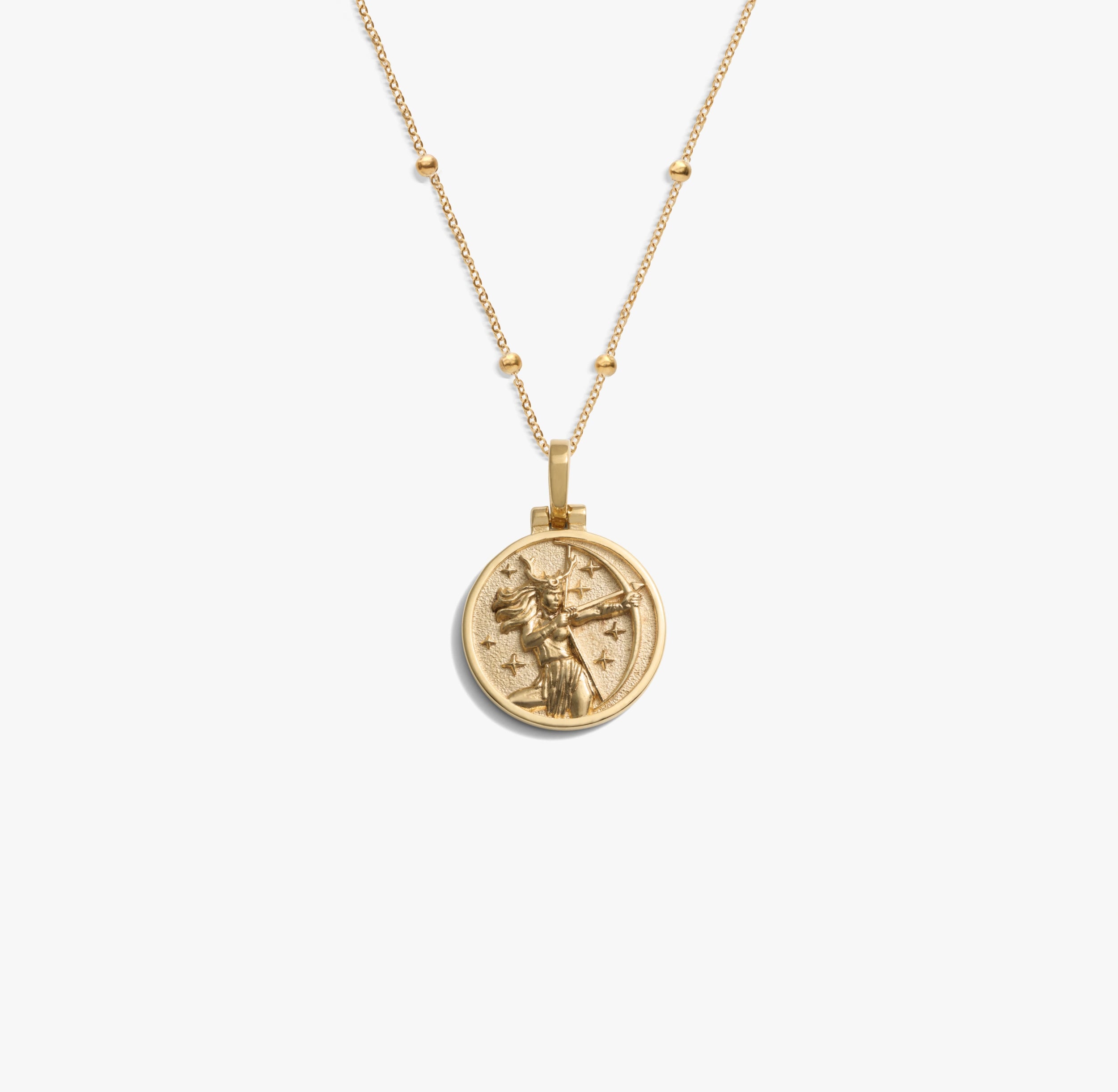 Awe Inspired Necklaces 14K Gold Vermeil / Artemis / 16-18 Mini Artemis Forzatina Necklace