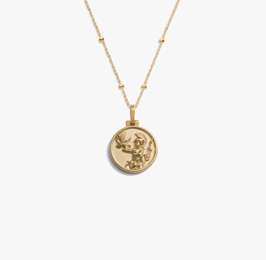 Awe Inspired Necklaces 14K Gold Vermeil / Athena / 16-18 Mini Athena Forzatina Necklace