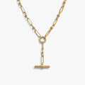 Awe Inspired Necklaces 14K Gold Vermeil Convertible Charm Collector Lariat