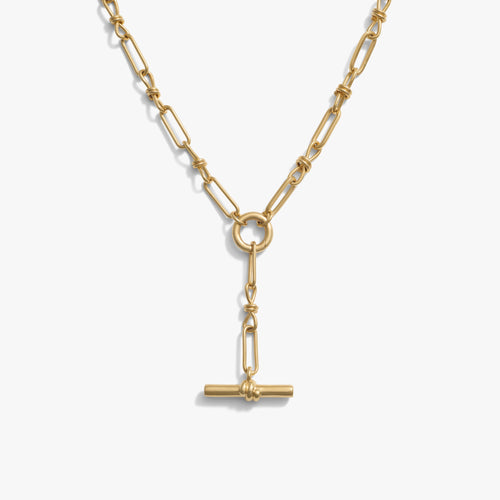 Awe Inspired  Necklaces Lover's Knot Charm Collector Lariat