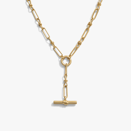 Lovers Knot Charm Collector Lariat