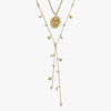 Awe Inspired Necklaces 14K Gold Vermeil Cosmic Asteria Necklace Set