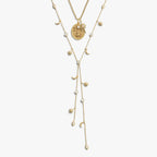 Awe Inspired Necklaces 14K Gold Vermeil Cosmic Asteria Necklace Set