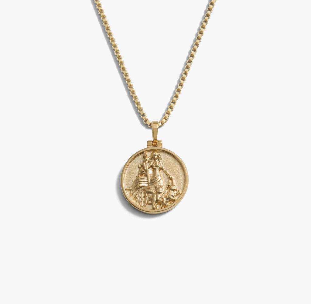 Awe Inspired Necklaces 14K Gold Vermeil / Freya / 16-18 Goddess Necklace