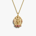 Awe Inspired Necklaces 14K Gold Vermeil Lakshmi Necklace