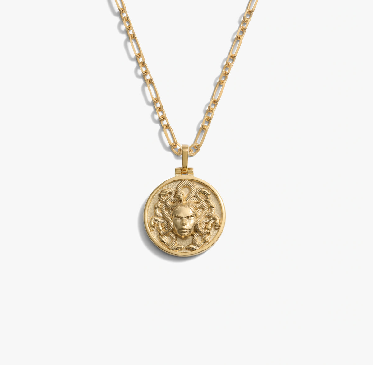 Awe Inspired Necklaces 14K Gold Vermeil / Medusa Medusa Statement Necklace