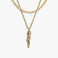 Awe Inspired Necklaces 14K Gold Vermeil Men's Divine Feminine Necklace Set