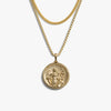 Awe Inspired Necklaces 14K Gold Vermeil Men's Fortuna Layering Set