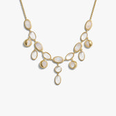 Awe Inspired Necklaces 14K Gold Vermeil Midnight Reflection Collar Necklace