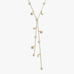 Awe Inspired  Necklaces Midnight Reflection Lariat