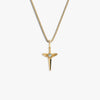 Awe Inspired Necklaces 14K Gold Vermeil / Mini Mini Flying Dagger Necklace
