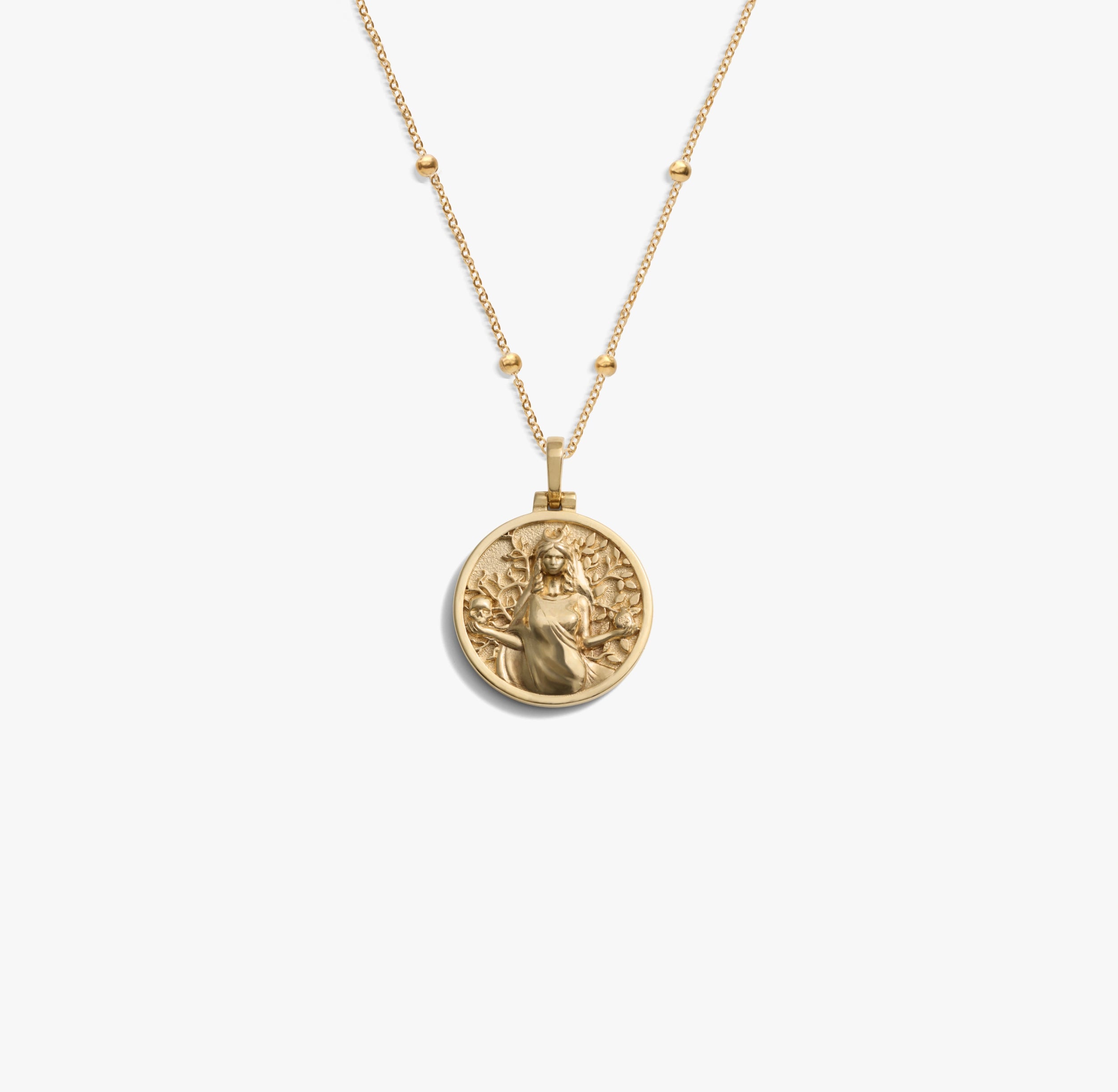 Awe Inspired Necklaces 14K Gold Vermeil / Persephone / 16-18 Mini Persephone Forzatina Necklace
