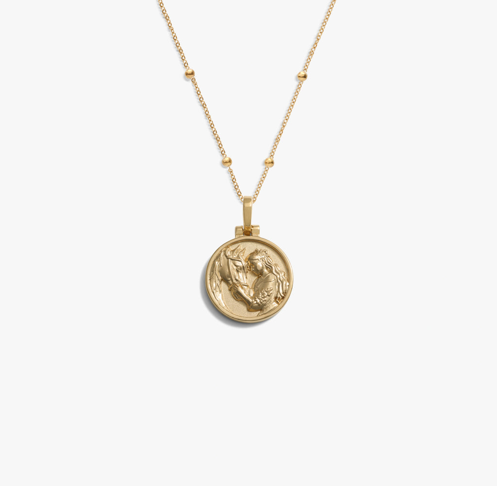 Awe Inspired Necklaces 14K Gold Vermeil / Rhiannon / 16-18 Mini Rhiannon Forzatina Necklace