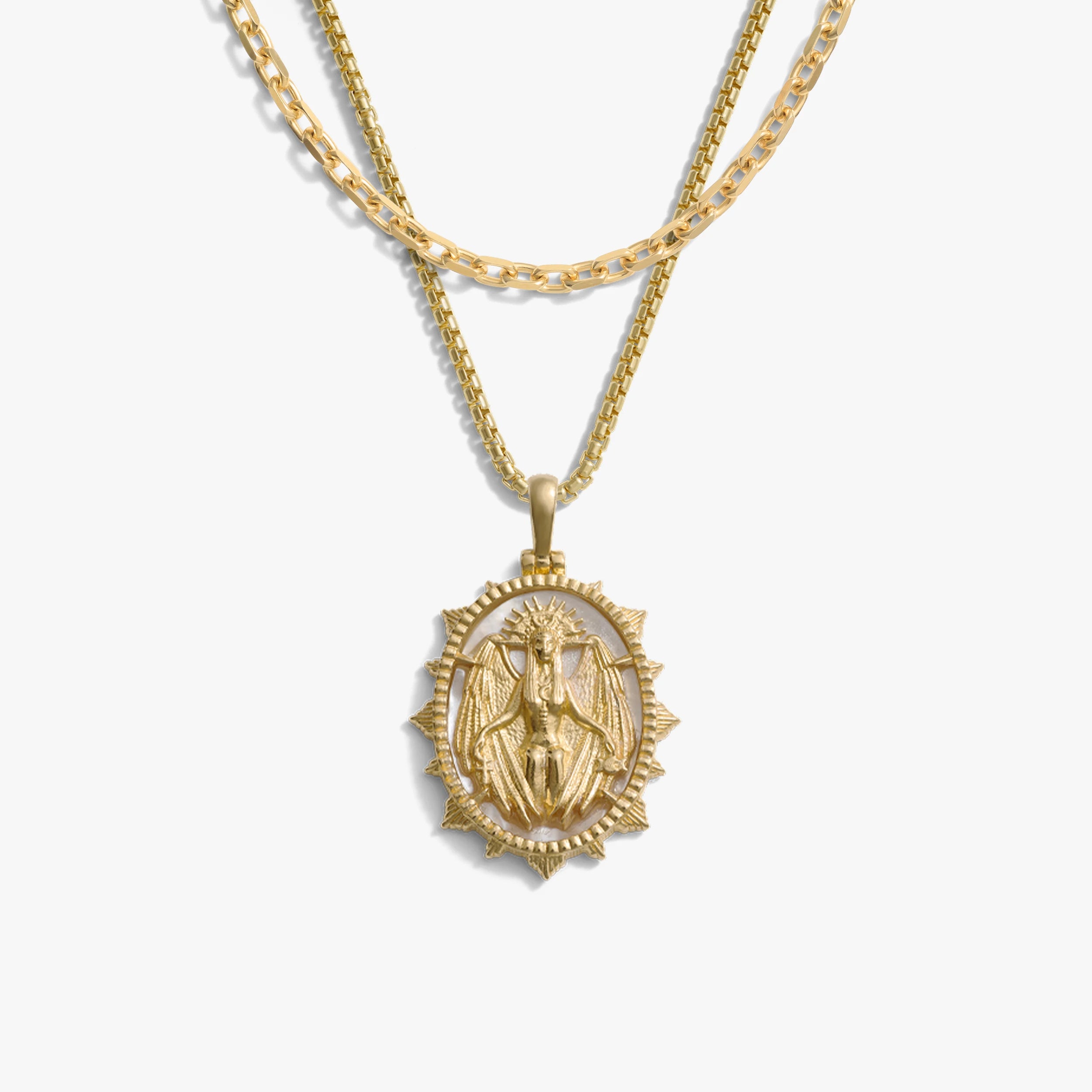 Awe Inspired Necklaces 14K Gold Vermeil Special Edition Lilith Layering Set