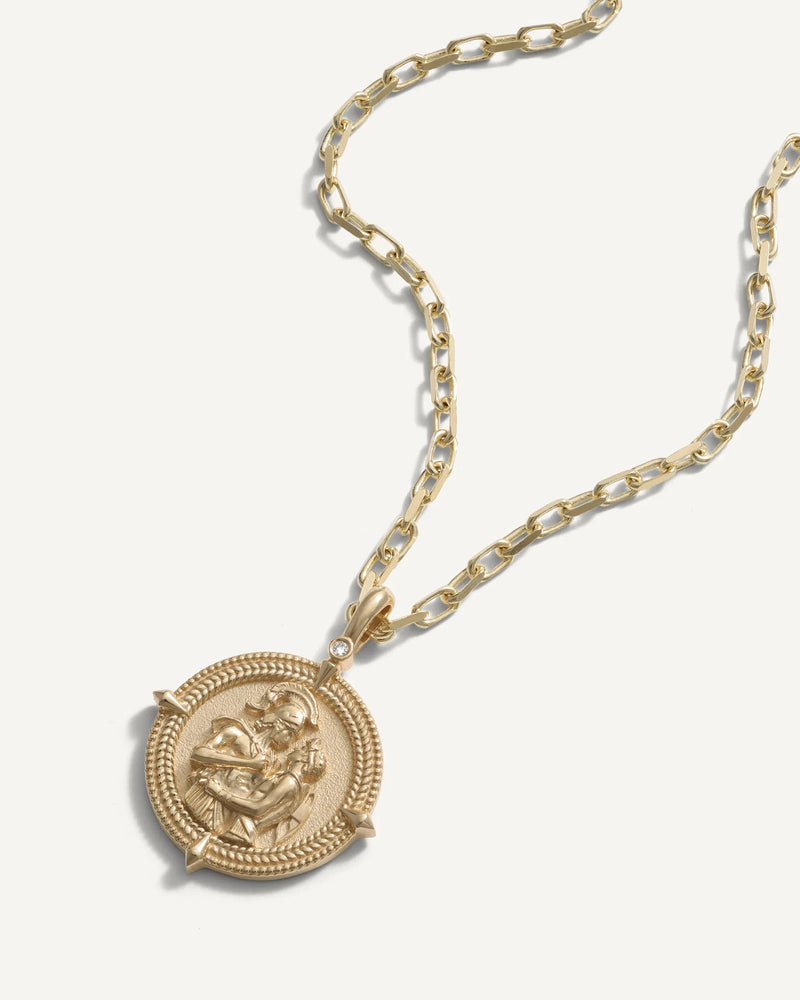 Awe Inspired Necklaces 14k SG Achilles Necklace