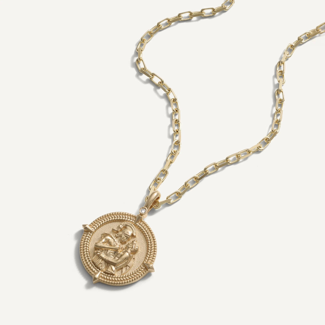 Awe Inspired Necklaces 14k SG Achilles Necklace