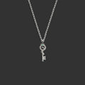 Awe Inspired  Necklaces Emerald Key Necklace