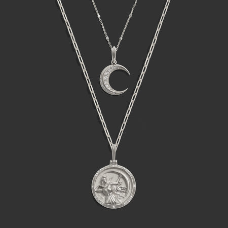 Selene Moon Necklace Set