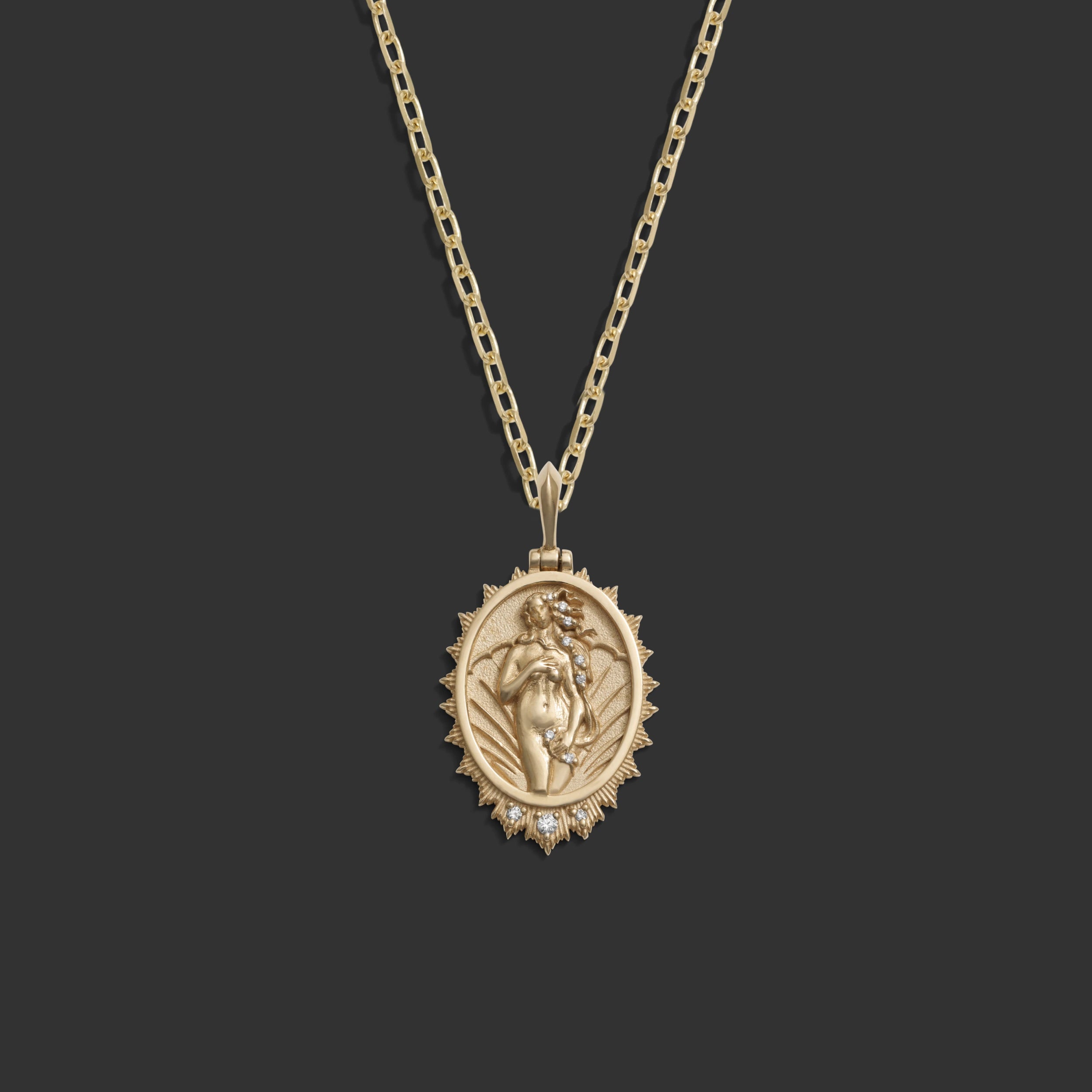 Awe Inspired Necklaces 14K Yellow Gold / 18" 14k Aphrodite Necklace