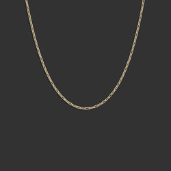 Awe Inspired  Necklaces Mini Paperclip Gold Chain