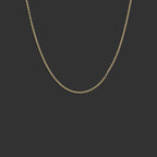 Awe Inspired Necklaces 14k Yellow Gold / 18" Rolo Chain 050