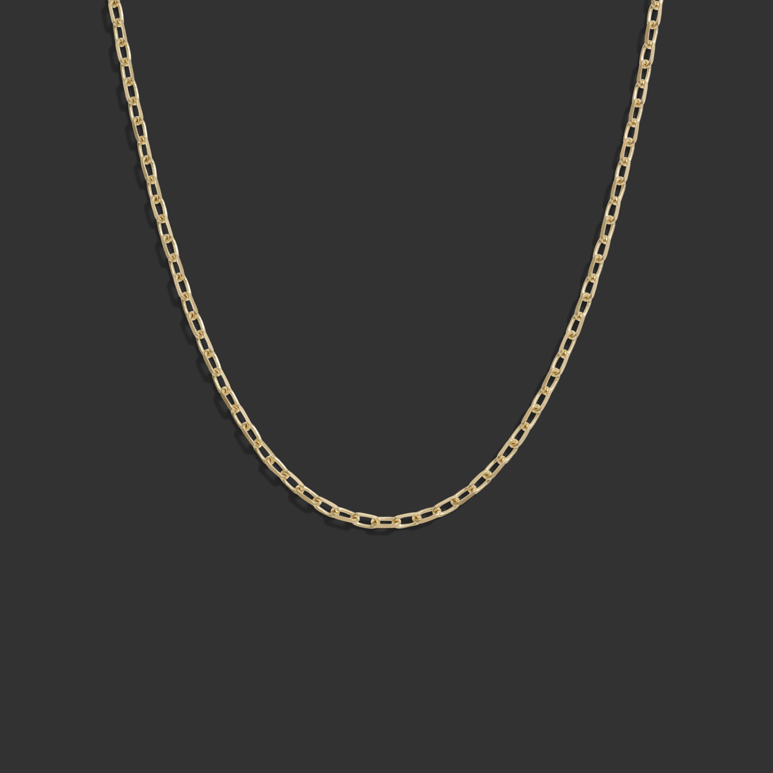Awe Inspired Necklaces 14k Yellow Gold / 20" French Cable Chain