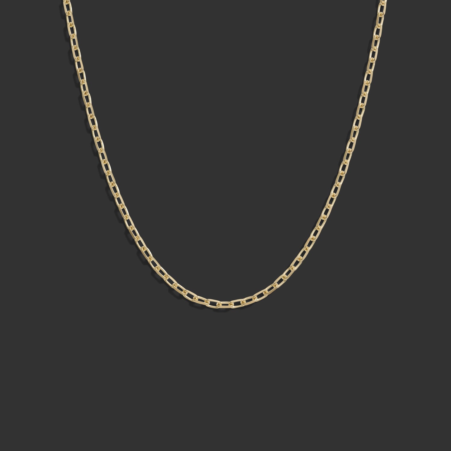 Awe Inspired Necklaces 14k Yellow Gold / 20" French Cable Chain