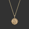 Awe Inspired Necklaces 14k Yellow Gold / 20" French Cable Chain Achilles & Patroclus Necklace