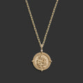Awe Inspired Necklaces 14k Yellow Gold / 20" French Cable Chain Achilles & Patroclus Necklace