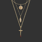 Awe Inspired Necklaces 14k Yellow Gold Athena SG Necklace Set