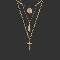Awe Inspired  Necklaces Diamond Athena Necklace Set
