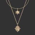 Awe Inspired Necklaces 14k Yellow Gold Hecate Necklace Set