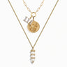 Awe Inspired Necklaces 14K Yellow Gold Vermeil / 111 Mystic Fortune Necklace Set