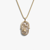 Awe Inspired Necklaces 14K Yellow Gold Vermeil / 16"-18" Air Element Necklace