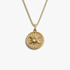 Awe Inspired Necklaces 14K Yellow Gold Vermeil / 16"-18" Box Chain Alanis Triple Moon Necklace